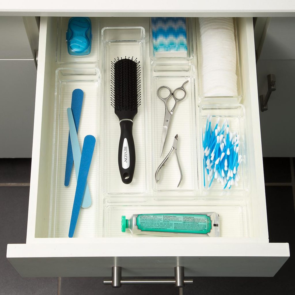 How To Organize Your Bathroom Top 9 Tips   Bathroom Drawer Organizers Dividers 