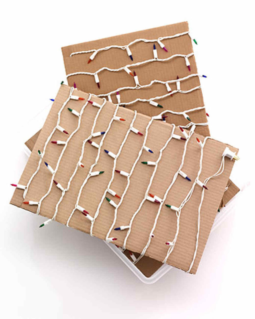 christmas-lights-storage-diy-cardboard-cheap-storage-solutions